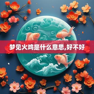 梦见火鸡是什么意思,好不好