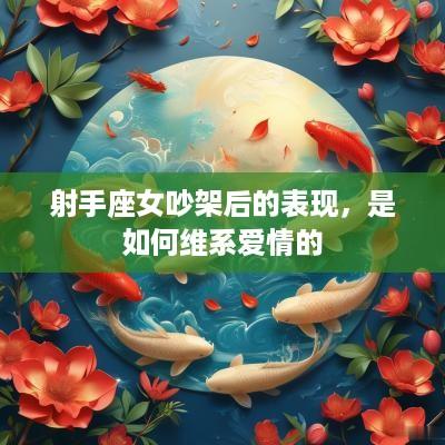 射手座女吵架后的表现，是如何维系爱情的