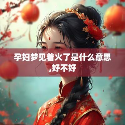孕妇梦见着火了是什么意思,好不好