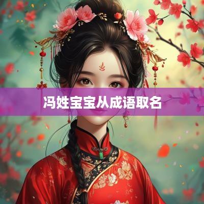 冯姓宝宝从成语取名