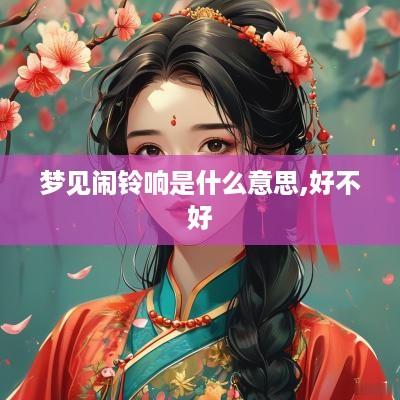 梦见闹铃响是什么意思,好不好