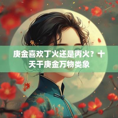 庚金喜欢丁火还是丙火？十天干庚金万物类象