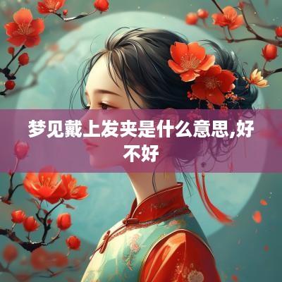 梦见戴上发夹是什么意思,好不好