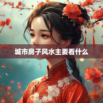 城市房子风水主要看什么