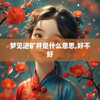 梦见进矿井是什么意思,好不好