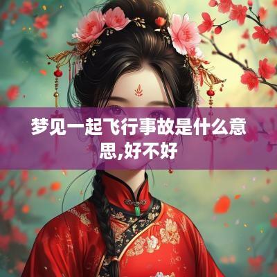 梦见一起飞行事故是什么意思,好不好