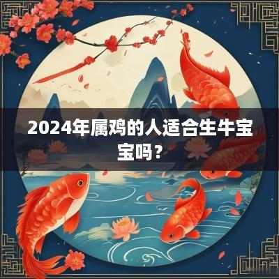 2025年属鸡的人适合生牛宝宝吗？