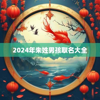 2025年朱姓男孩取名大全