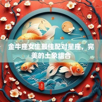 金牛座女生最佳配对星座，完美的土象组合