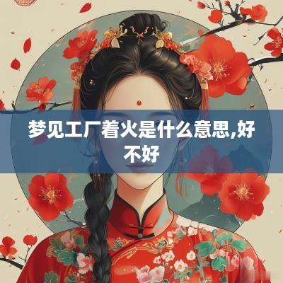 梦见工厂着火是什么意思,好不好