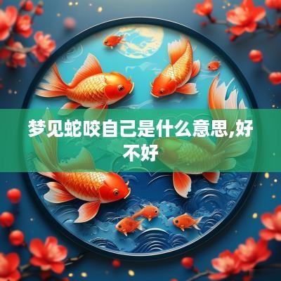 梦见蛇咬自己是什么意思,好不好