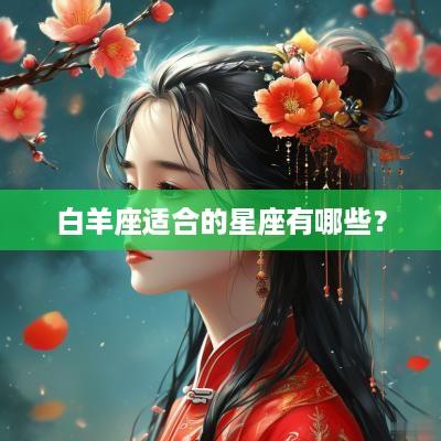 白羊座适合的星座有哪些？