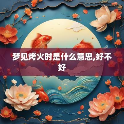 梦见烤火时是什么意思,好不好