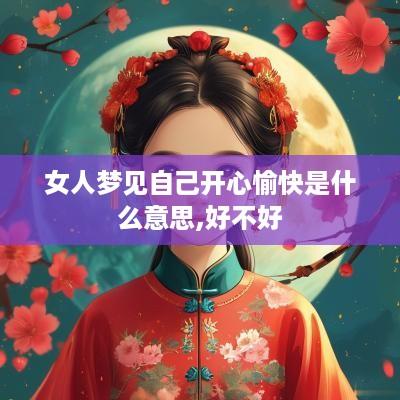 女人梦见自己开心愉快是什么意思,好不好