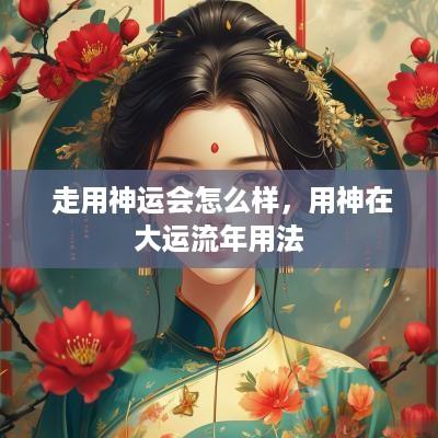  走用神运会怎么样，用神在大运流年用法