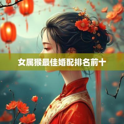 女属猴最佳婚配排名前十