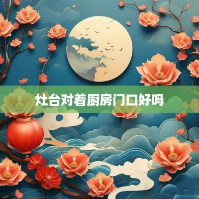灶台对着厨房门口好吗