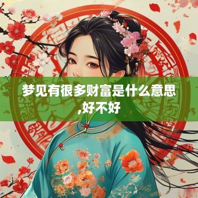 梦见有很多财富是什么意思,好不好