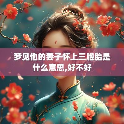 梦见他的妻子怀上三胞胎是什么意思,好不好