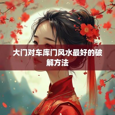大门对车库门风水最好的破解方法