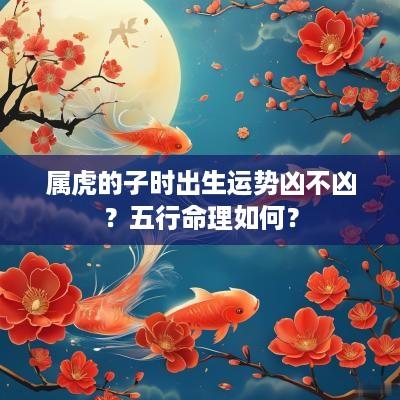 属虎的子时出生运势凶不凶？五行命理如何？