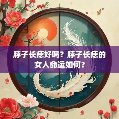 脖子长痣好吗？脖子长痣的女人命运如何？