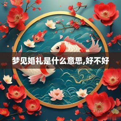 梦见婚礼是什么意思,好不好