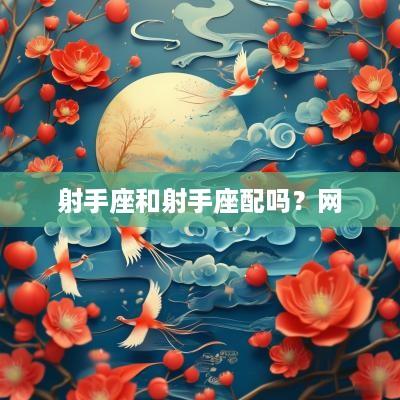 射手座和射手座配吗？网