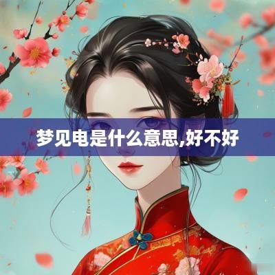 梦见电是什么意思,好不好