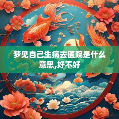 梦见自己生病去医院是什么意思,好不好