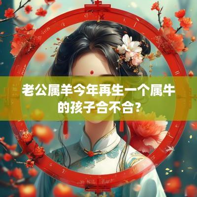 老公属羊今年再生一个属牛的孩子合不合？