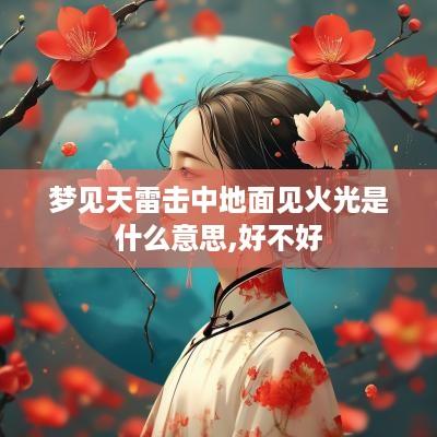 梦见天雷击中地面见火光是什么意思,好不好