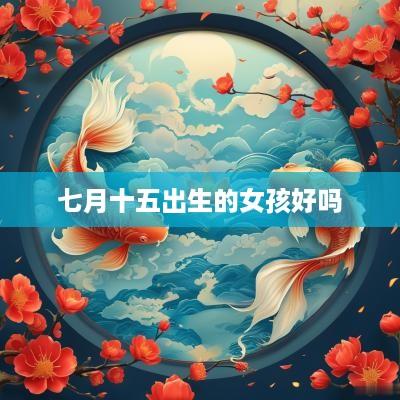 七月十五出生的女孩好吗