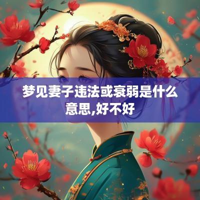 梦见妻子违法或衰弱是什么意思,好不好