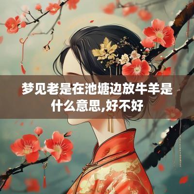 梦见老是在池塘边放牛羊是什么意思,好不好