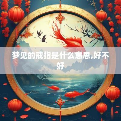梦见的戒指是什么意思,好不好