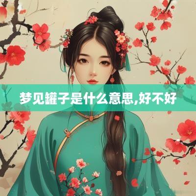 梦见罐子是什么意思,好不好