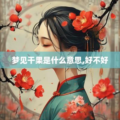 梦见干果是什么意思,好不好