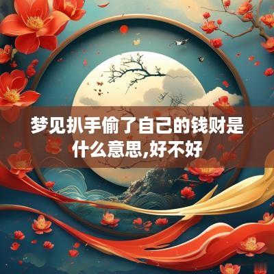 梦见扒手偷了自己的钱财是什么意思,好不好