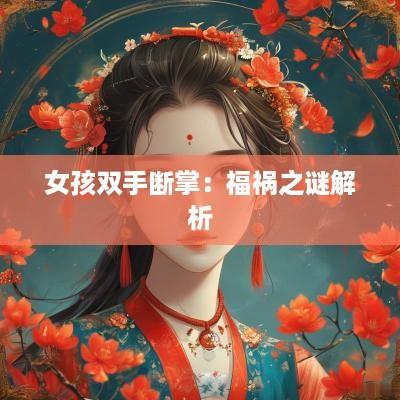女孩双手断掌：福祸之谜解析