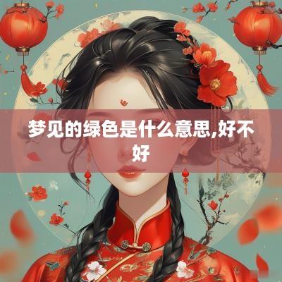 梦见的绿色是什么意思,好不好