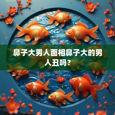 鼻子大男人面相鼻子大的男人丑吗？
