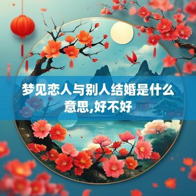 梦见恋人与别人结婚是什么意思,好不好