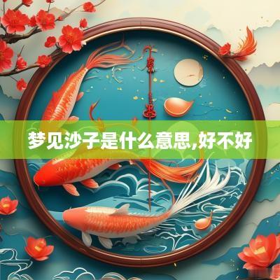 梦见沙子是什么意思,好不好