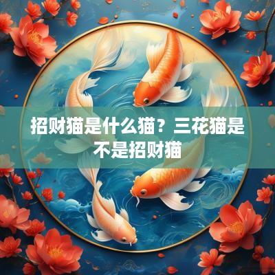 招财猫是什么猫？三花猫是不是招财猫