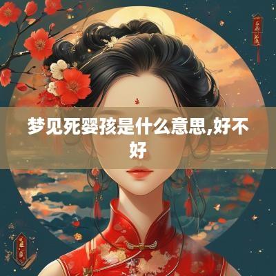 梦见死婴孩是什么意思,好不好