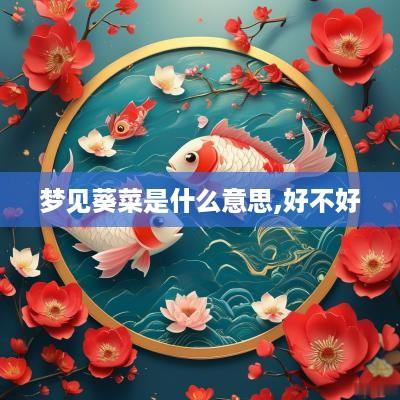 梦见葵菜是什么意思,好不好