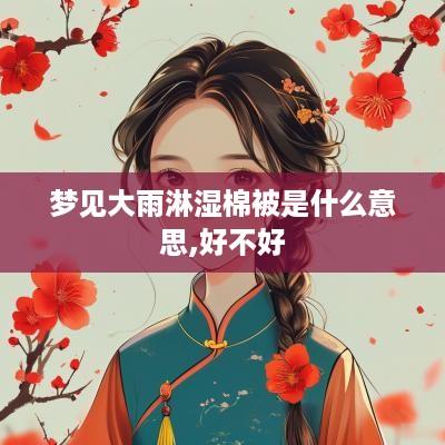 梦见大雨淋湿棉被是什么意思,好不好
