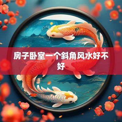 房子卧室一个斜角风水好不好