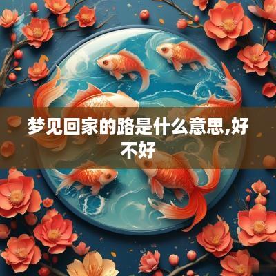 梦见回家的路是什么意思,好不好